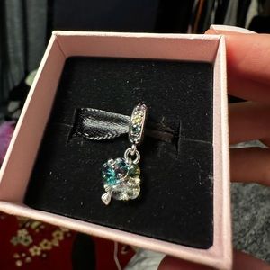 Watercolor pandora tree charm